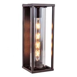 Arandela Externa 40,5x14,6x16,6cm Metal e Vidro Lighting Store LO-1444