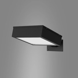 Arandela Externa LED 24W 23x31,5x45,5cm Aço Ideal Iluminação A-84