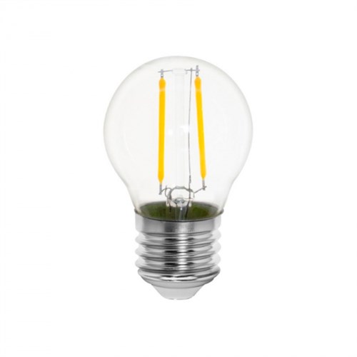 Lâmpada LED Mini Bulbo Bolinha Filamento E27 2400K 2W Opus LP 34843