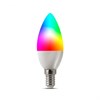 Lâmpada LED Vela Lisa E14 RGB 5W BiVolt Gaya 9823