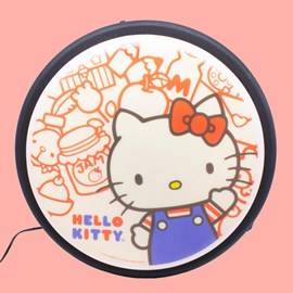 Luminária de Parede Hello Kitty 37x37x8cm Polietileno Usare HKVAL-57