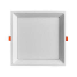 Painel de Embutir LED Recuado Quadrado 17x17x1,8cm Opus HM 80150