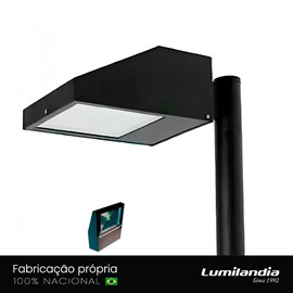 Poste Pétala Chanfrada LED 50W Alumínio Lumilandia 45659
