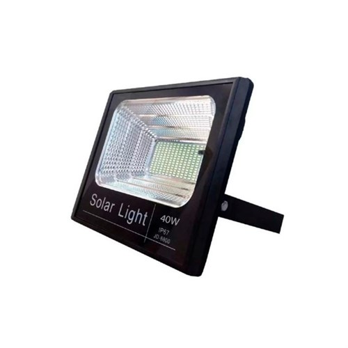 Refletor LED Para Energia Solar 6500K 40W 20x25x6cm Abs Gaya 9669