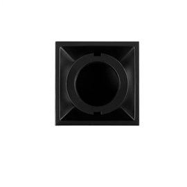 Spot Cube para Embutido de Solo Focco Preto Stella STH8700
