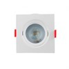 Spot de Embutir LED Quadrado 3000K 10,5x10,5x3,1cm Branco Opus ECO 33037
