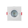 Spot de Embutir LED Quadrado 4000K 10,5x10,5x3,1cm Opus ECO 38766