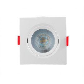 Spot de Embutir LED Quadrado 4000K 8,6x8,6x2,5cm Opus ECO 34881