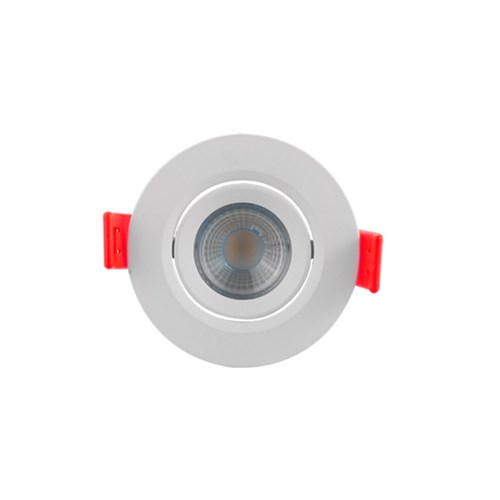 Spot de Embutir LED Redondo 3000K Ø7,4x2,5cm Branco Opus ECO 33013