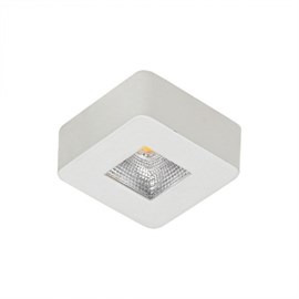 Spot de Sobrepor LED Quadrado 4000K 5W 6,2x6,2x2,6cm Opus HM 35512